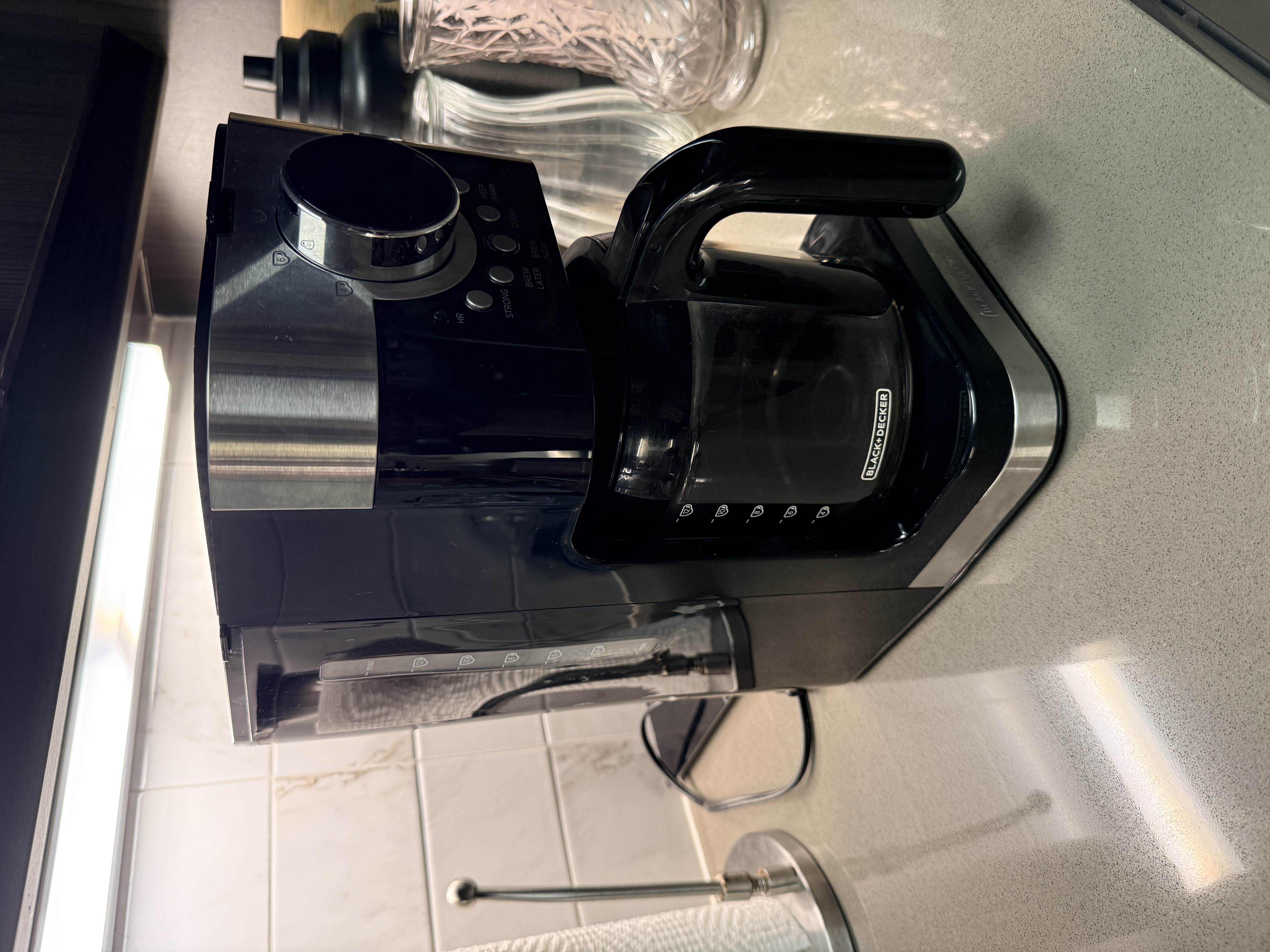 Black and Decker coffee maker